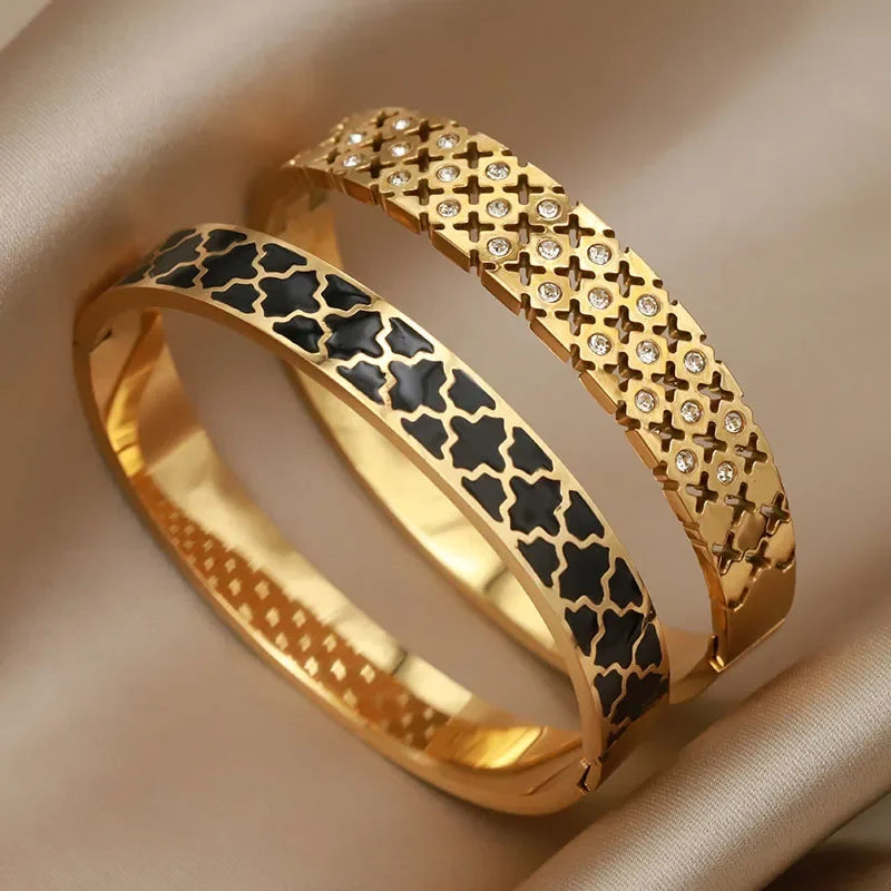 Bracelet Femme En Acier Inoxydable - Élégant Et Léger, Parfait Pour Toutes Les Occasions 0