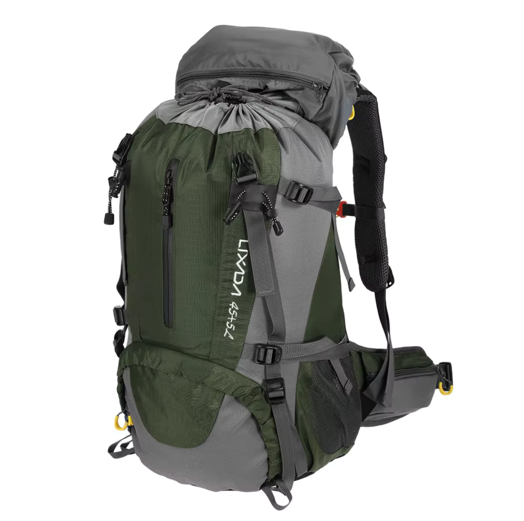 Sac à Dos Femme de Randonnée 50 L avec Panneau Dorsal Ergonomique et Housse de Pluie – Confort et Rangement Optimal