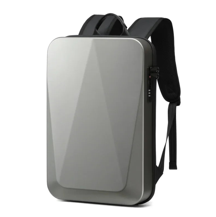 Sac à dos rigide 32L avec compartiments multiples, protection étanche pour ordinateur portable, idéal pour homme