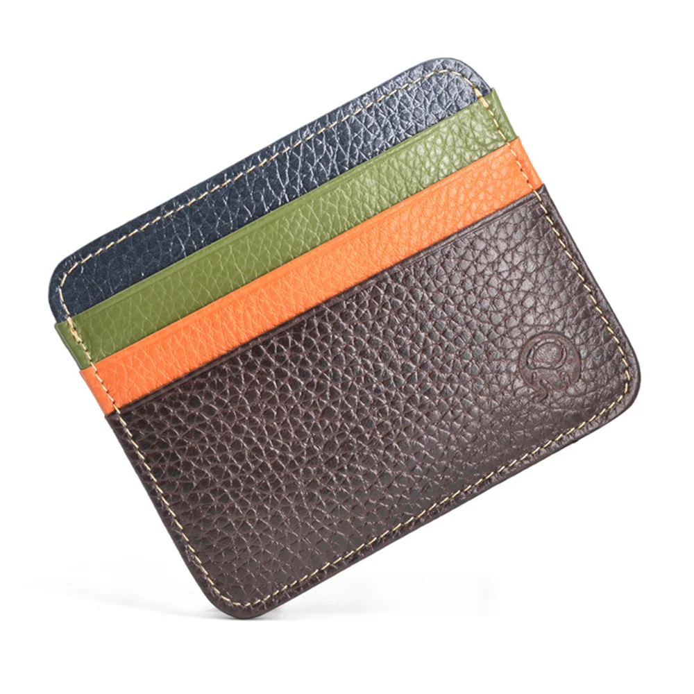 Étui en Cuir de Vachette pour Cartes de Crédit - Porte-Cartes Slim pour Homme 13