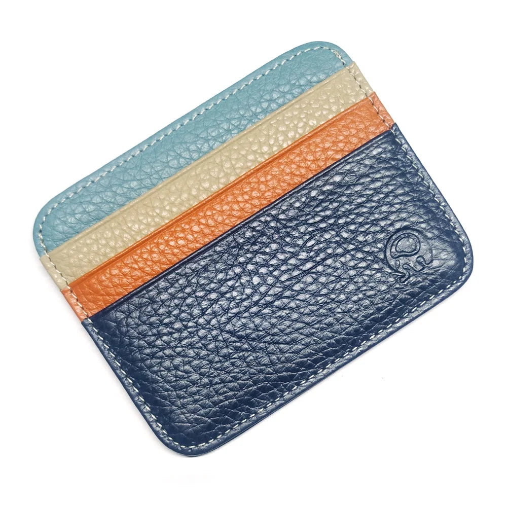 Étui en Cuir de Vachette pour Cartes de Crédit - Porte-Cartes Slim pour Homme 16