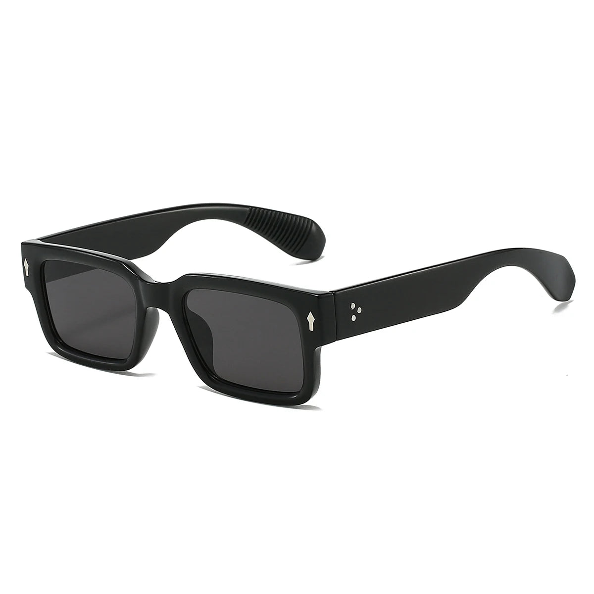 Lunettes de Soleil Carrées Ergonomiques avec Bras en Écaille de Tortue et Verres UV400 – Style Rétro Moderne pour Homme et Femme 5
