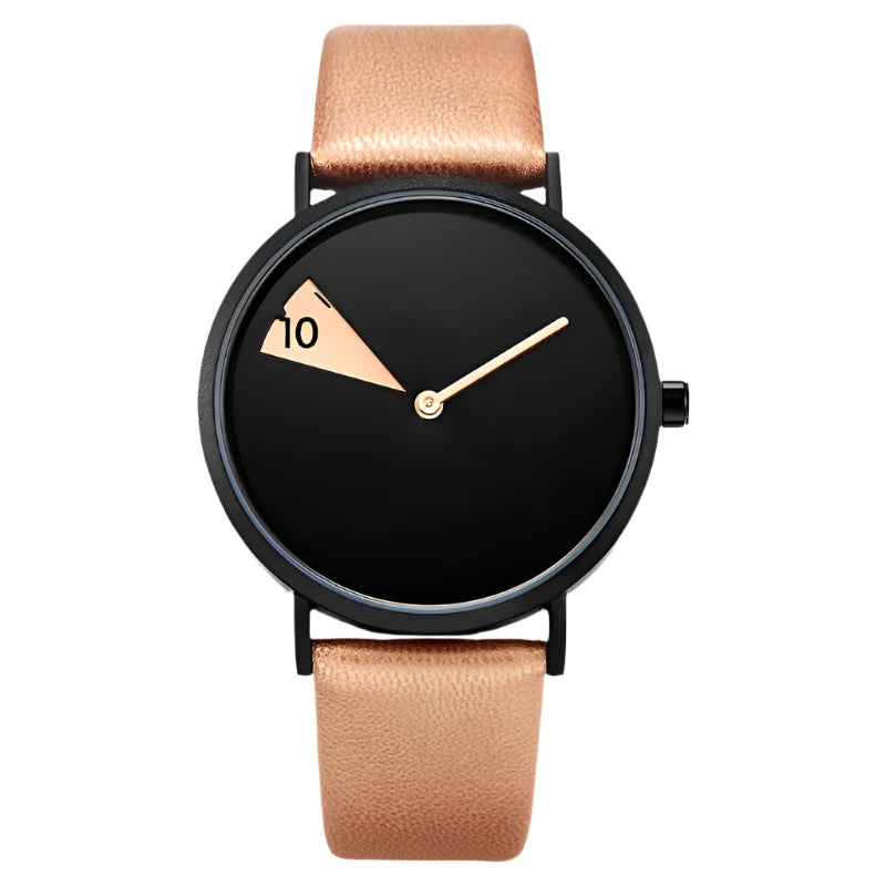 Montre Femme Créative en Cuir Jaune - Élégante et Durable pour Toutes Occasions 6