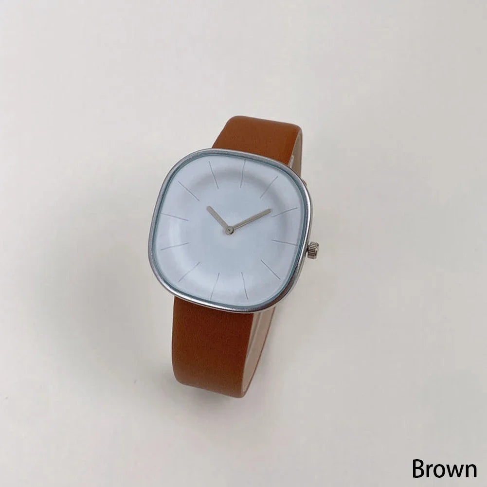 Montre Femme Élégante en Cuir - Design Unique et Confortable Quartz 6