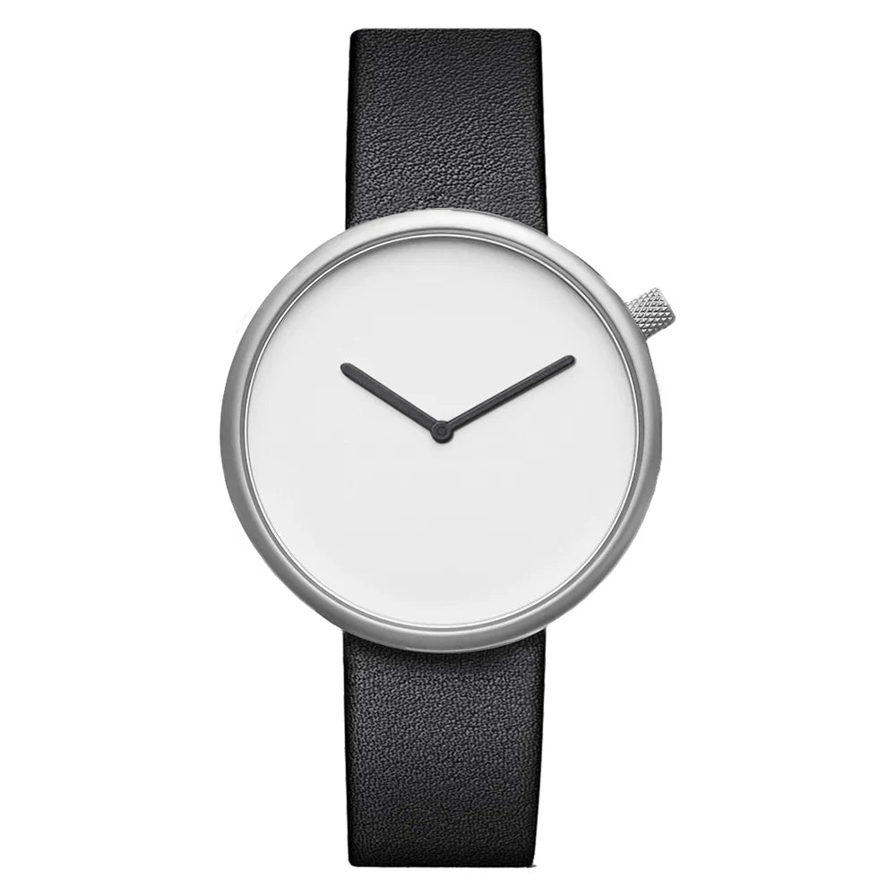 Montre Femme Minimaliste en Cuir - Élégante et Précise, Disque Petit, Style Raffiné 8