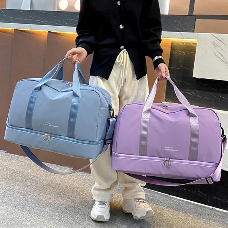 Sac à Main Femme Élégant en Dacron, 49 x 25 x 32 cm, Sac Bandoulière Femme Pratique et Chic