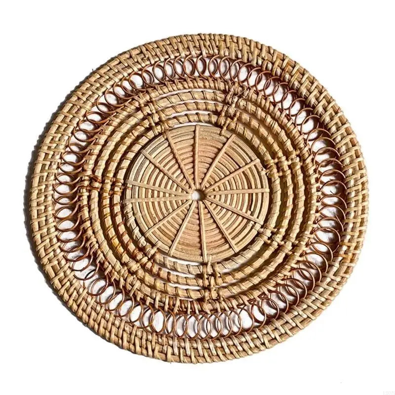 Variant image for Panier Décoratif en Rotin Tissé pour Mur – Élégance Nordique et Rangement Pratique-2