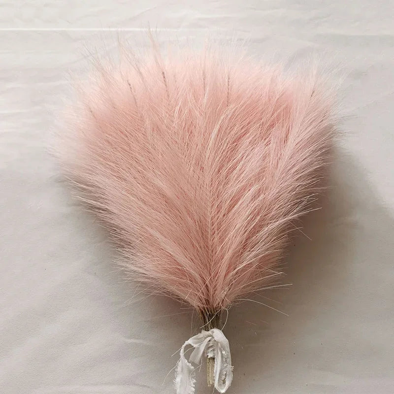 Variant image for Lot de 10 Plumes de Pampas Naturelles 35 cm pour Décoration Boho Chic et Arrangements Floraux-4