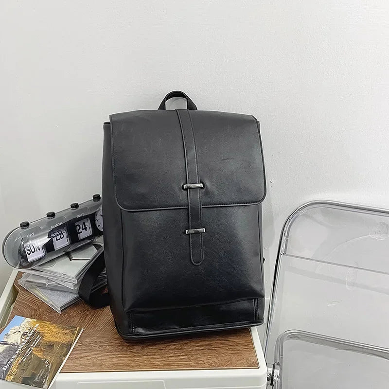 Sac à Dos Homme Grande Capacité en Polyester Résistant à l'Eau – Design Moderne et Couleur Contrastée