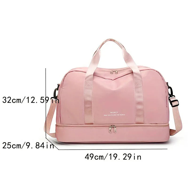 Variant image for Sac à Main Femme Élégant en Dacron, 49 x 25 x 32 cm, Sac Bandoulière Femme Pratique et Chic-3