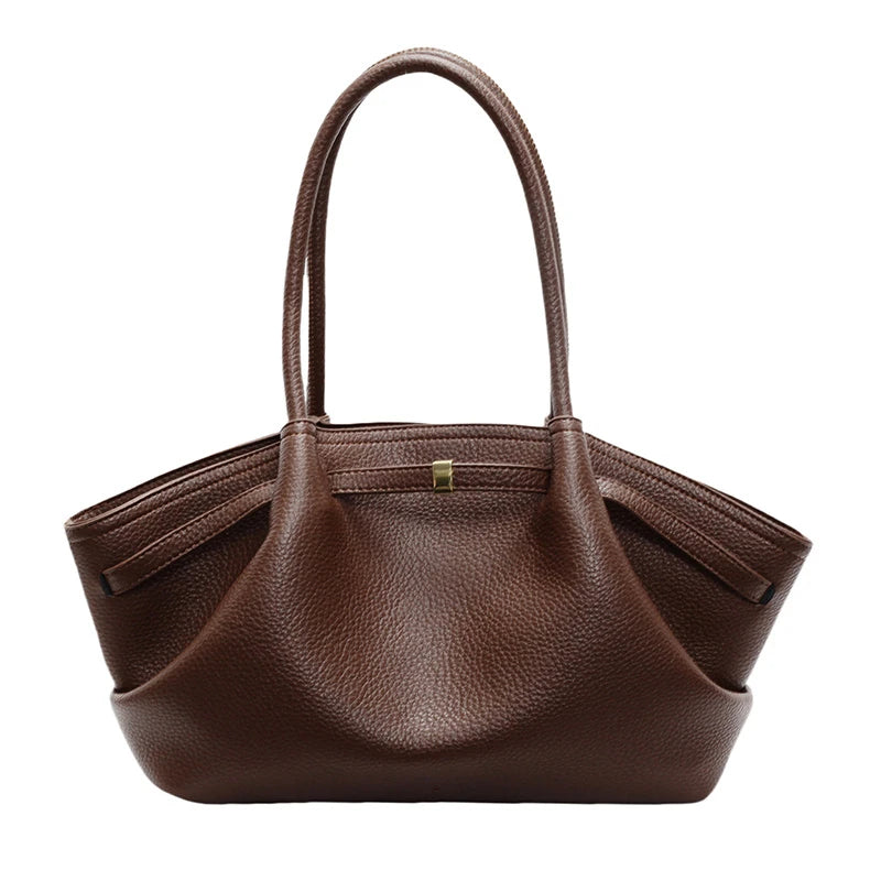 Sac À Main Femme Cuir PU Rétro Y2K Avec Poignées Courtes - Sac Fourre-Tout Élégant 10