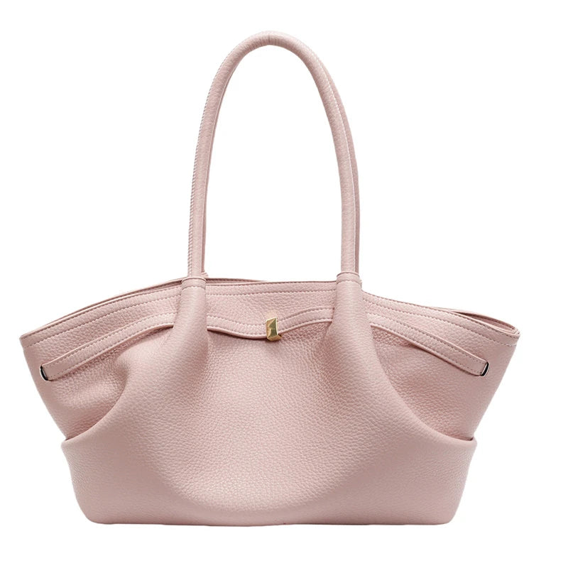 Sac À Main Femme Cuir PU Rétro Y2K Avec Poignées Courtes - Sac Fourre-Tout Élégant 6