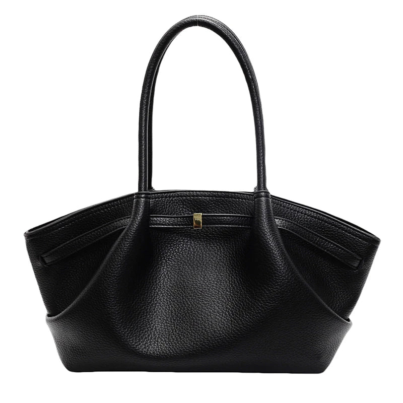 Sac À Main Femme Cuir PU Rétro Y2K Avec Poignées Courtes - Sac Fourre-Tout Élégant 7