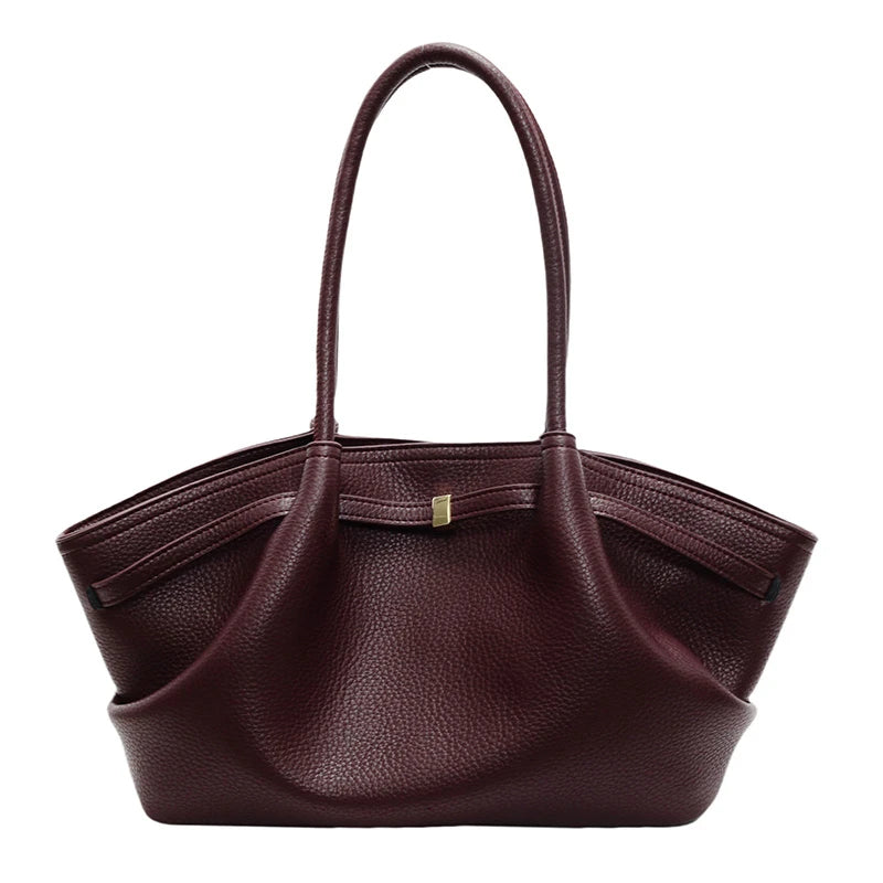 Sac À Main Femme Cuir PU Rétro Y2K Avec Poignées Courtes - Sac Fourre-Tout Élégant 8