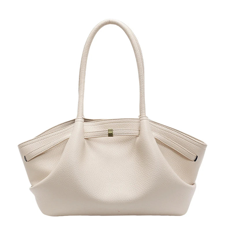Sac À Main Femme Cuir PU Rétro Y2K Avec Poignées Courtes - Sac Fourre-Tout Élégant 9