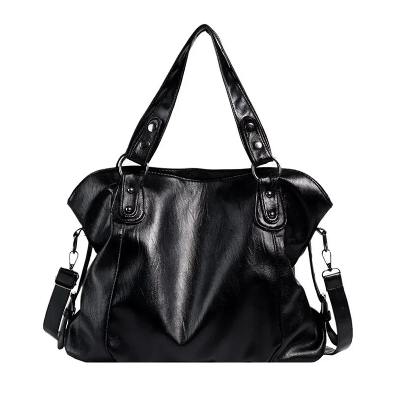 Sac À Main Femme Cuir PU Souple - Sac Bandoulière Tendance Multi-Compartiments 9