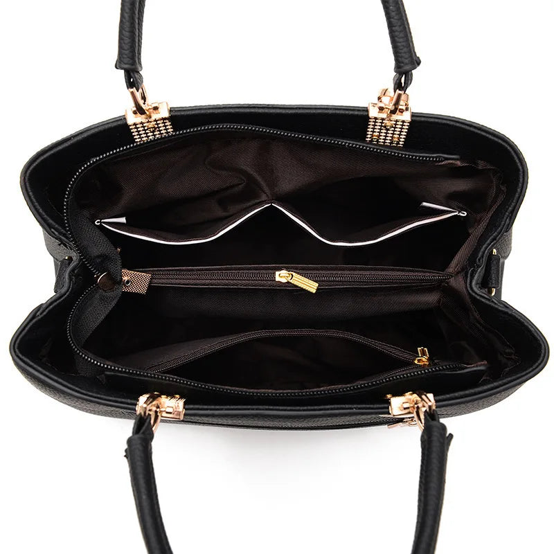Sac À Main Femme Élégant Avec Pendentif Floral - Sac Bandoulière Polyvalent 5