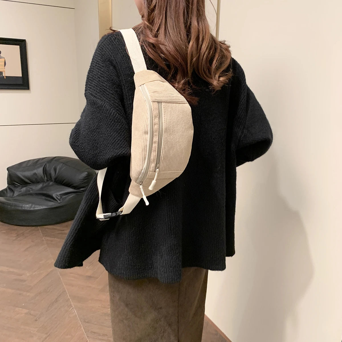 Sac Bandoulière Femme en Corde - Élégant et Pratique, Polyvalent pour Sorties 4