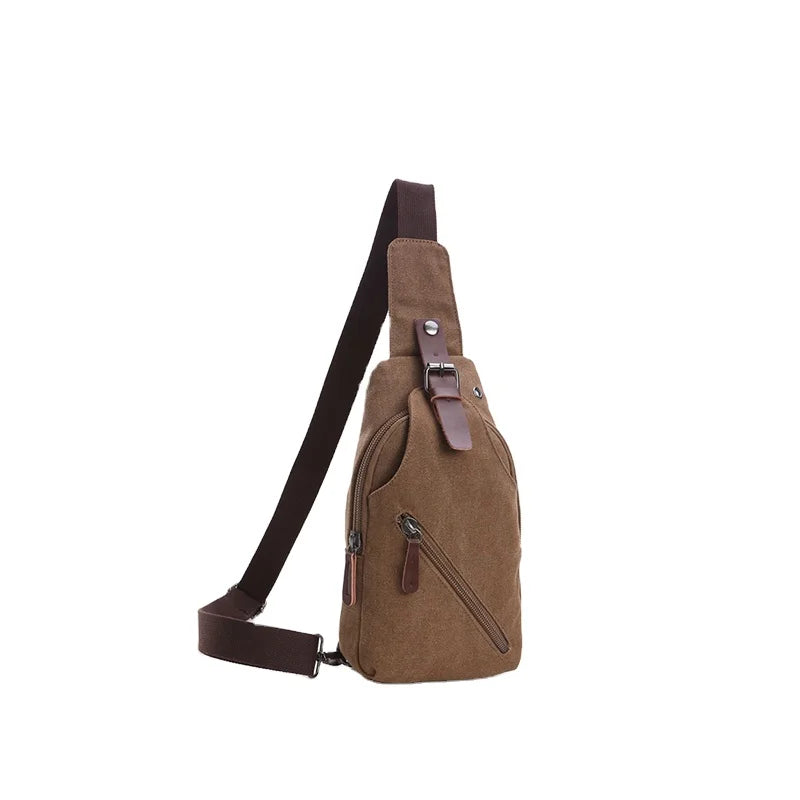 Sac Bandoulière Homme - Sac à Bandoulière Haute Capacité Étanche avec Sangle Ajustable 1