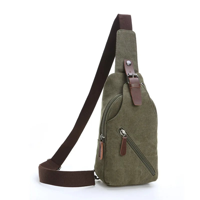 Sac Bandoulière Homme - Sac à Bandoulière Haute Capacité Étanche avec Sangle Ajustable 11
