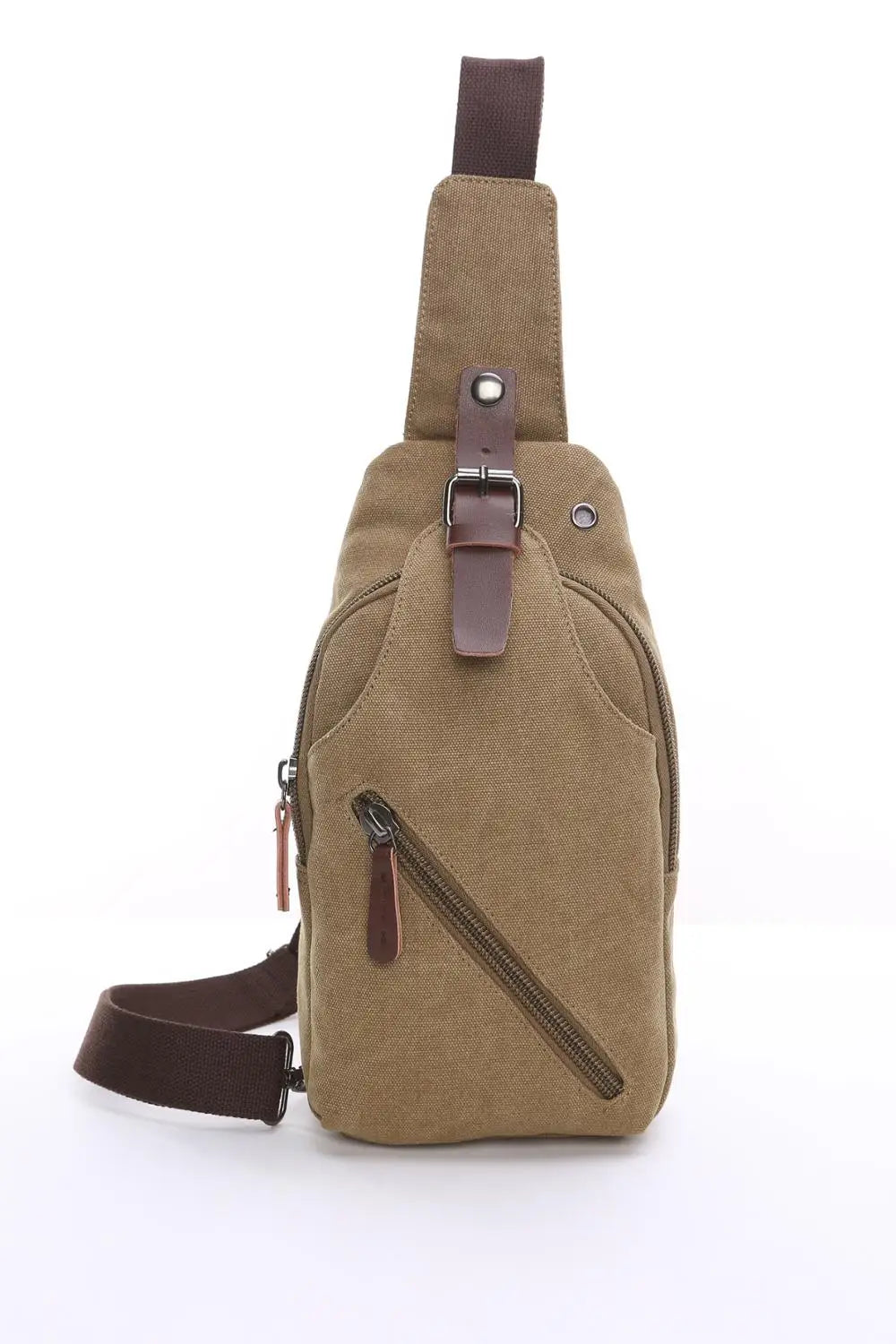 Sac Bandoulière Homme - Sac à Bandoulière Haute Capacité Étanche avec Sangle Ajustable 7