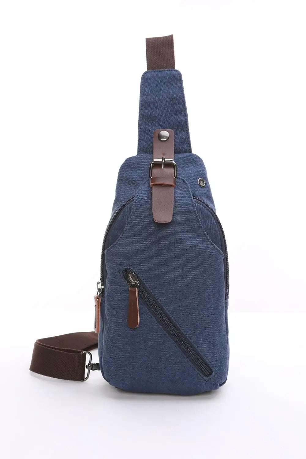 Sac Bandoulière Homme - Sac à Bandoulière Haute Capacité Étanche avec Sangle Ajustable 8