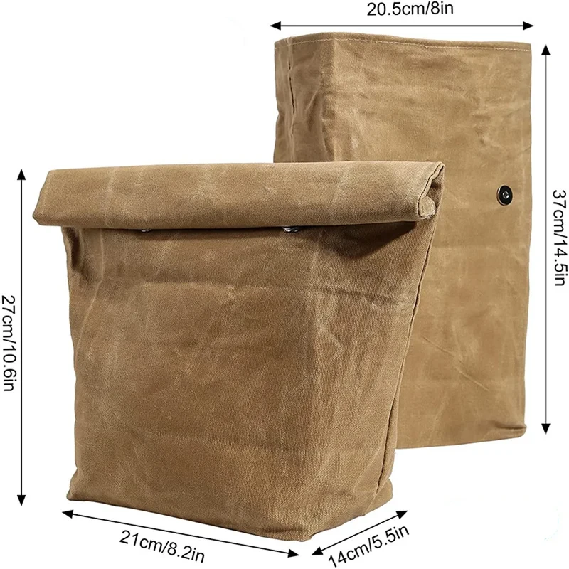 Sac Isotherme Pliable 80L en Toile Cirée - Idéal pour Pique-Nique et Camping 4
