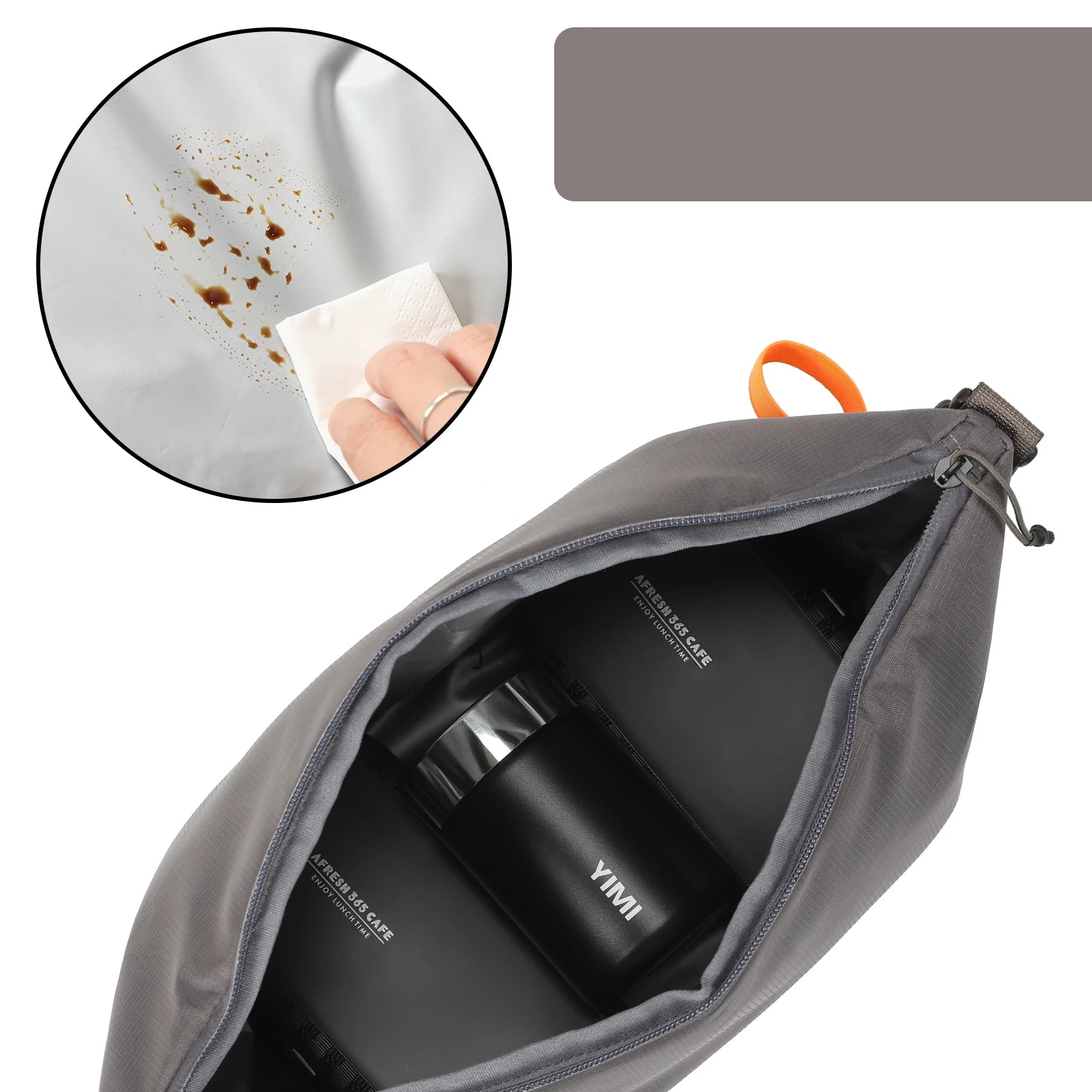 Sac à Déjeuner Isotherme en Aluminium – Sac pour Déjeuner Portable et Pratique pour Pique-Nique et Rangement Alimentaire