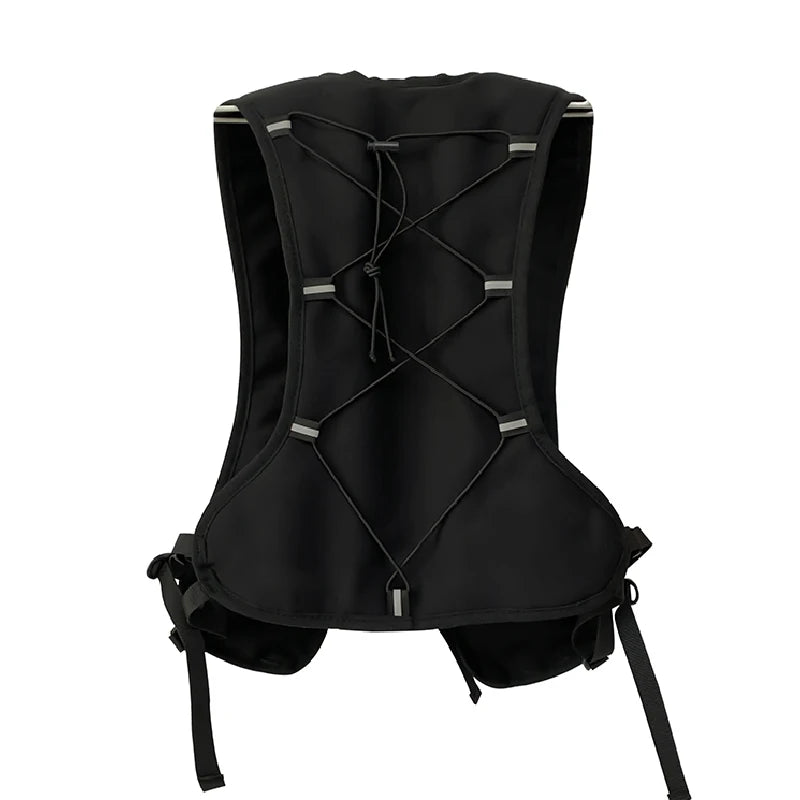 Sac à Dos Tactique Étanche pour Hommes - Sac de Poitrine Hip-Hop en Nylon 4