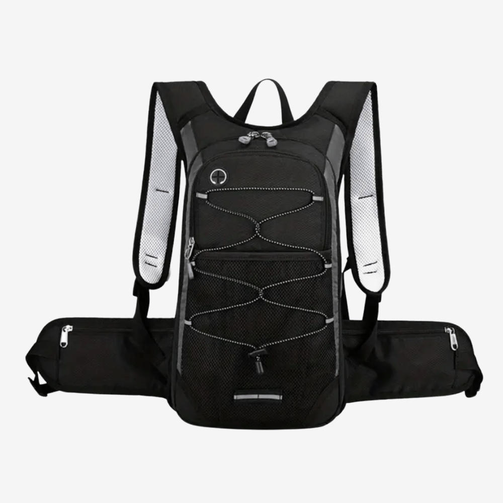 Sac à Dos de Randonnée Imperméable Léger 27 L avec Dos Respirant pour Vélo et Activités de Plein Air
