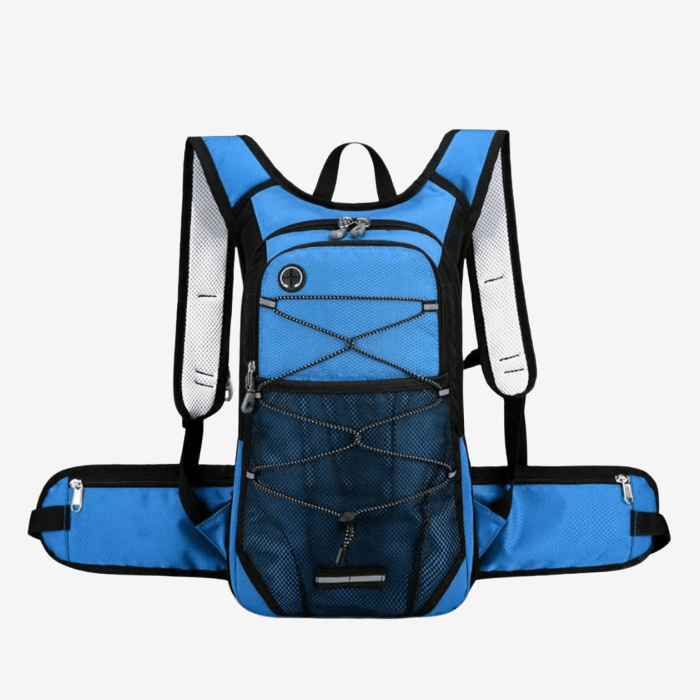 Sac à Dos de Randonnée Imperméable Léger 27 L avec Dos Respirant pour Vélo et Activités de Plein Air