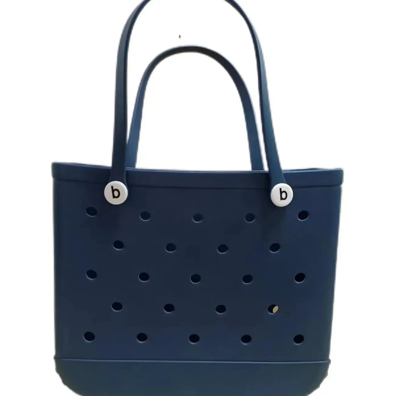 Sac de Plage Extra Large Imperméable en EVA – Grand Panier Plage avec Poignées Confortables, 46 x 32 x 24 cm