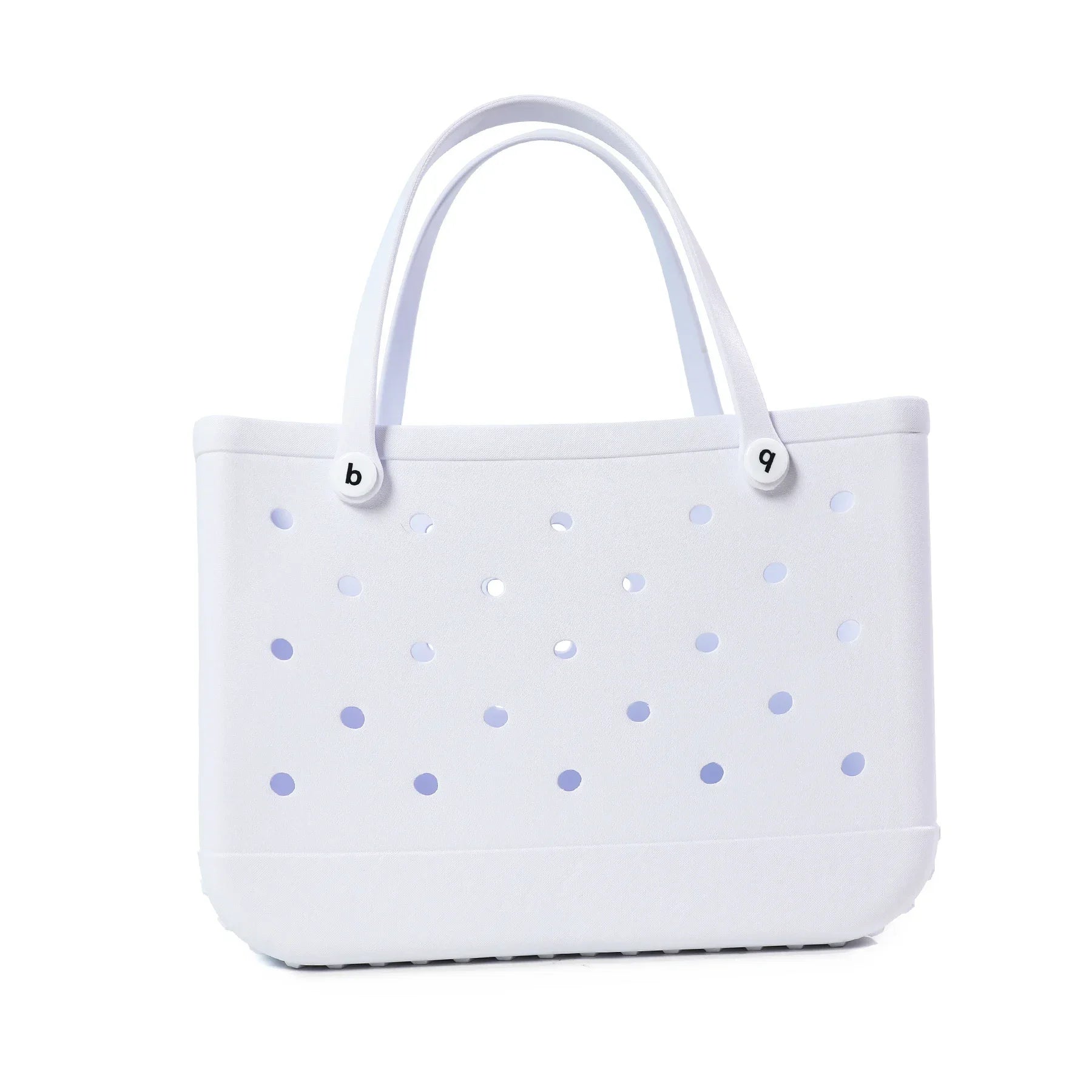 Sac de Plage Extra Large Imperméable en EVA – Grand Panier Plage avec Poignées Confortables, 46 x 32 x 24 cm