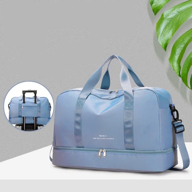 Sac à Main Femme Élégant en Dacron, 49 x 25 x 32 cm, Sac Bandoulière Femme Pratique et Chic