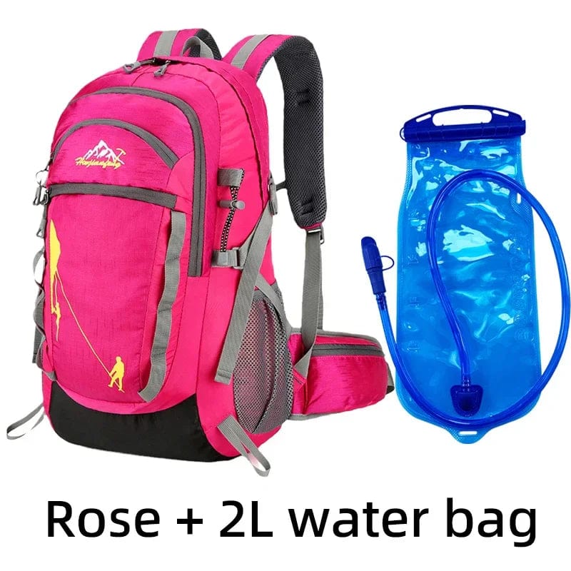 Variant image for Sac à Dos de Randonnée 35 L Léger et Ergonomique en Nylon Imperméable avec Poches et Housse de Pluie-12