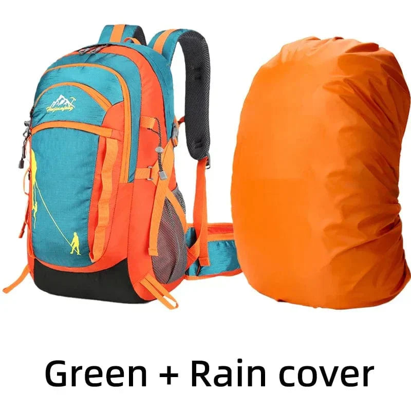 Variant image for Sac à Dos de Randonnée 35 L Léger et Ergonomique en Nylon Imperméable avec Poches et Housse de Pluie-7