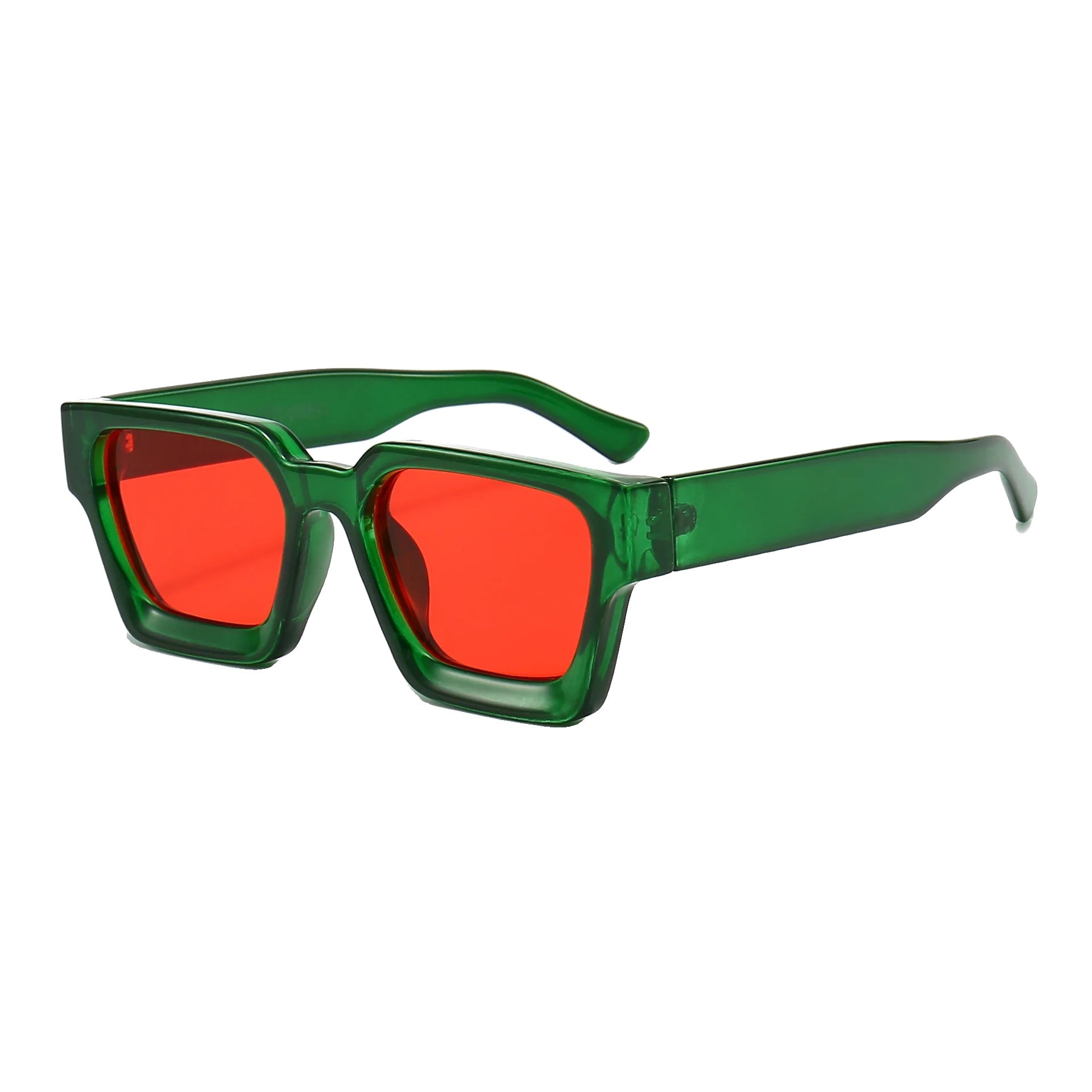 Variant image for Lunettes de Soleil Unisexes Carrées avec Protection UV400 – Style Rétro et Tendance, Confort Optimal pour Hommes et Femmes-1