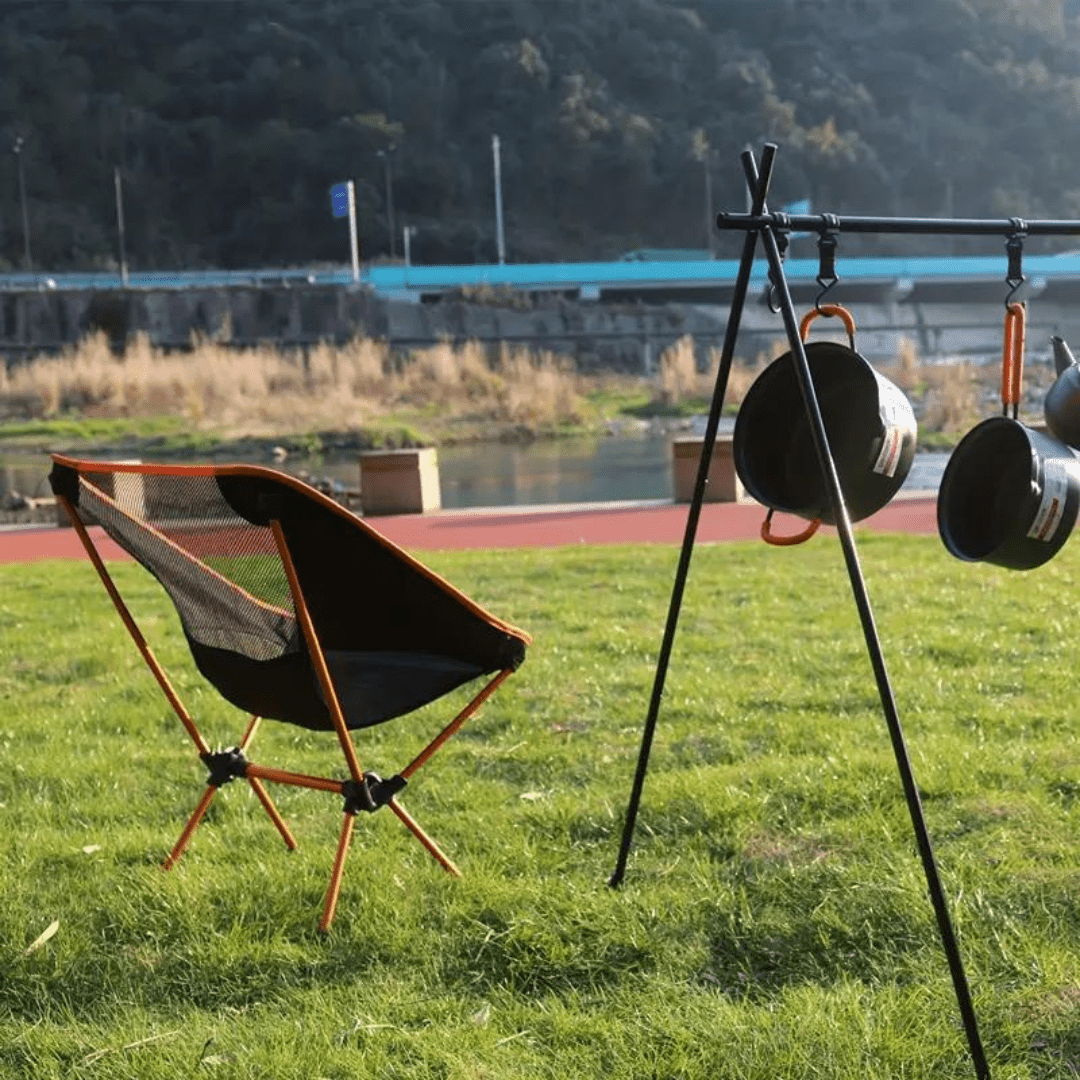 Chaise de Camping Pliante Légère et Robuste avec Tissu Oxford – Confort Optimal pour Randonnée et Pique-Nique