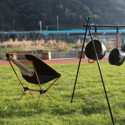 Chaise de Camping Pliante Légère et Robuste avec Tissu Oxford – Confort Optimal pour Randonnée et Pique-Nique