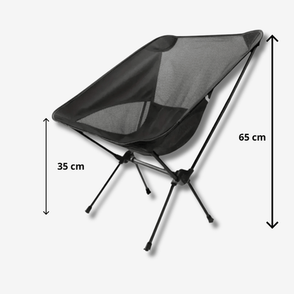 Chaise de Camping Pliante Légère et Robuste avec Tissu Oxford – Confort Optimal pour Randonnée et Pique-Nique