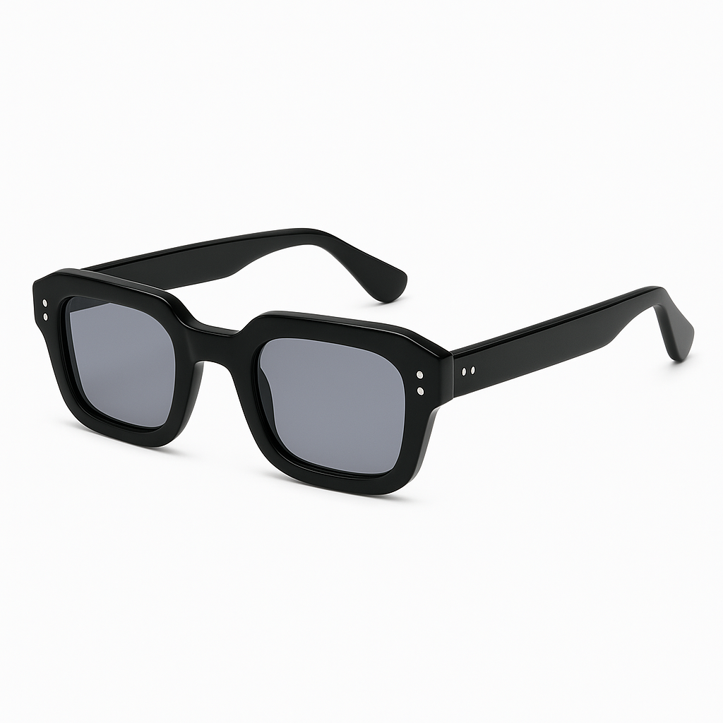 Lunettes de soleil carrées vintage – Légères et stylées