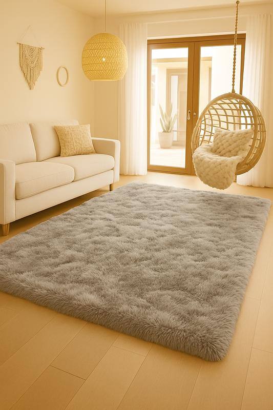 Tapis en peluche Boho