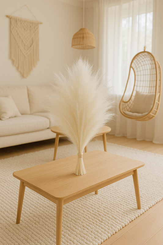 Fausse Pampas 35cm 10 pieces