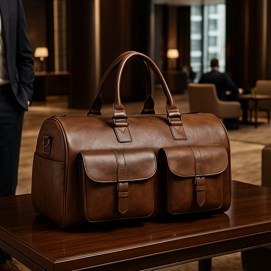 Sac 007 Business Homme en Cuir PU 42 L – Alliez Style & Efficacité