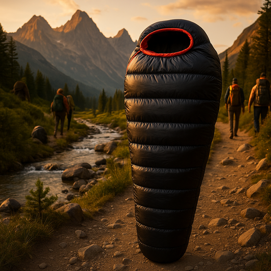 Sac de couchage trekking – isolation duvet