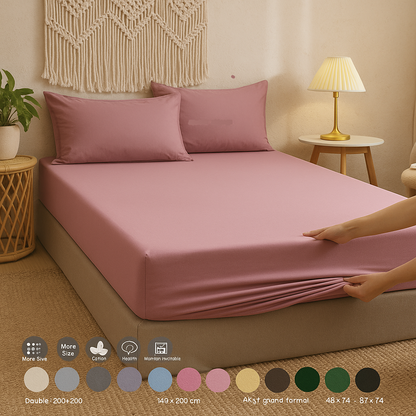 Drap-Housse 100 % Coton – Confort et Durabilité