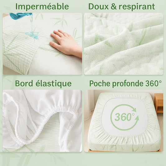 Housse de Matelas 3 Couches – Confort &amp; Protection Ultimes