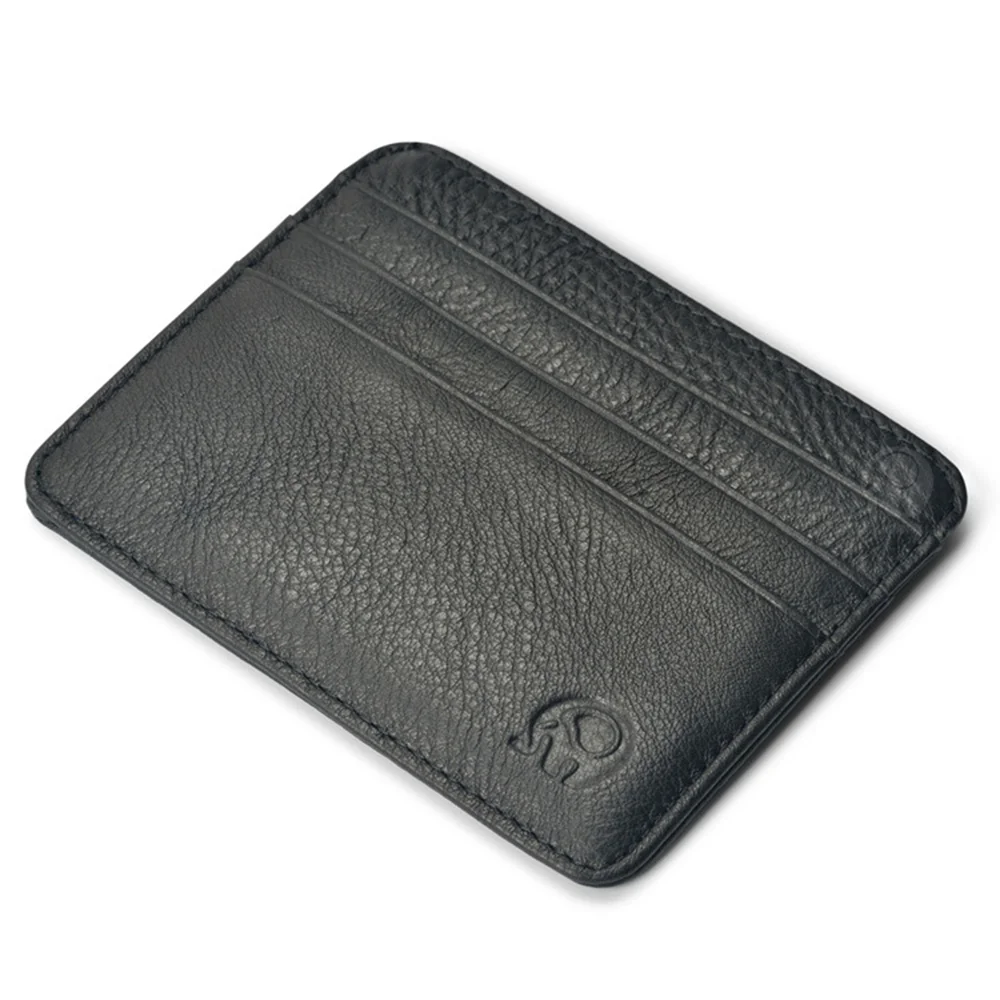 Étui en Cuir de Vachette pour Cartes de Crédit - Porte-Cartes Slim pour Homme 0