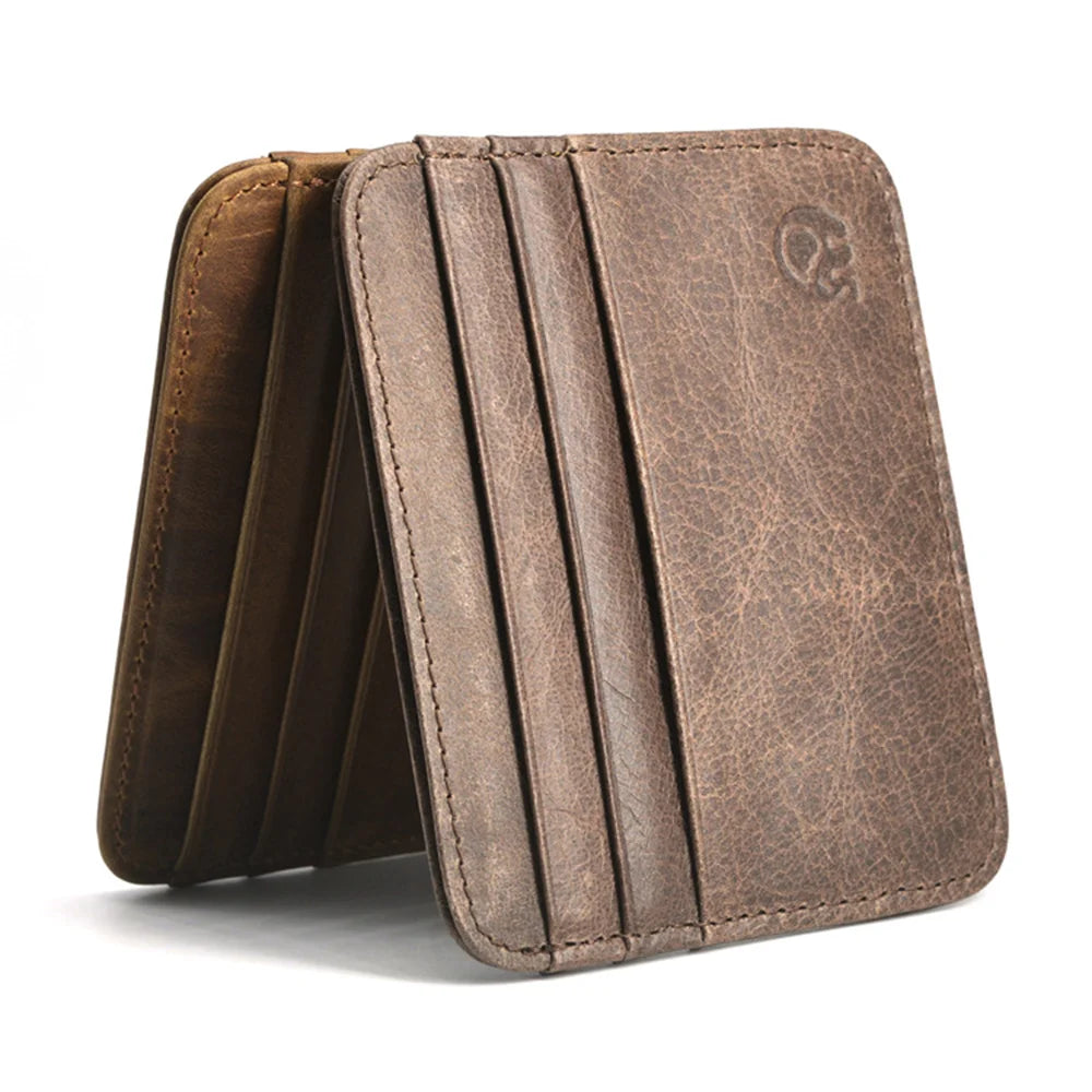 Étui en Cuir de Vachette pour Cartes de Crédit - Porte-Cartes Slim pour Homme 2
