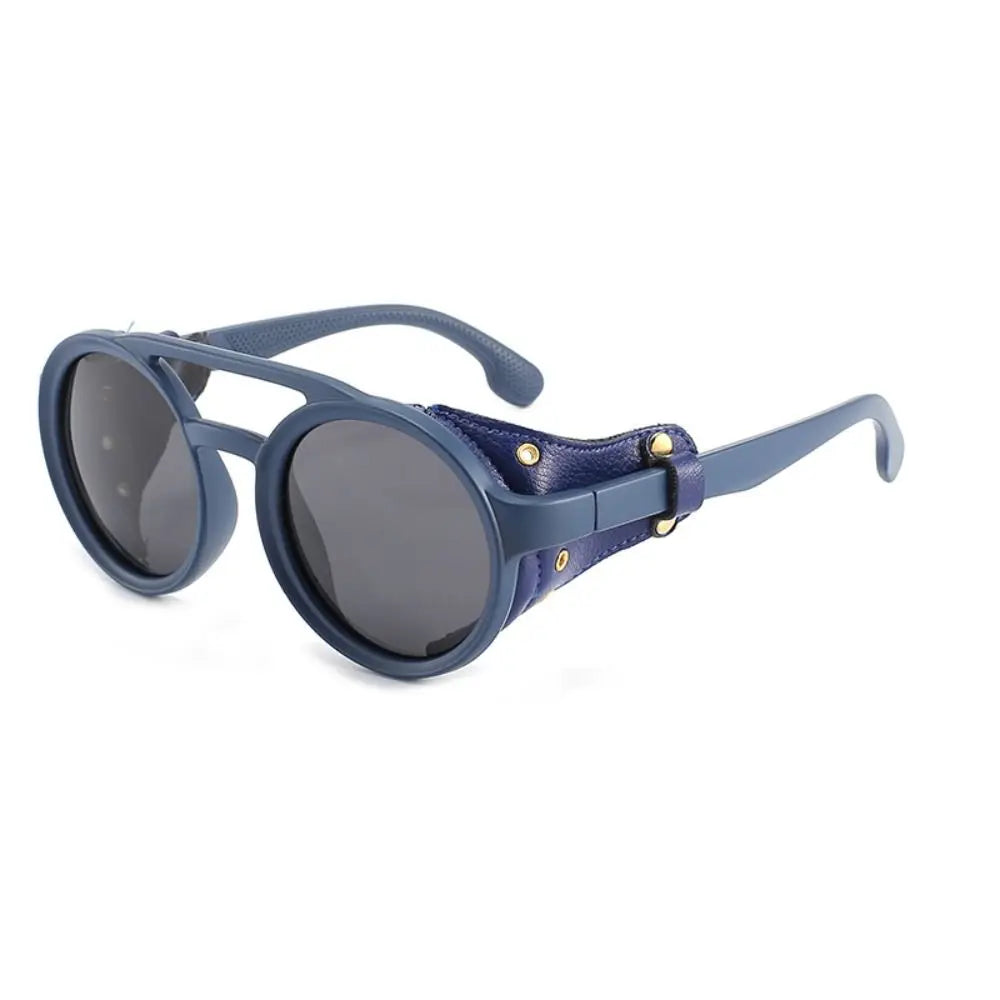 Lunettes De Soleil Ronde Punk UV400 - Protection Solaire Tendance Unisexe 7